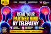 read your partner mind by telepathy