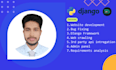 develop your python django website with API