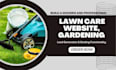 lawn care website, landscaping website, lawn care, cleaning business website