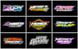 make an automotive design racing logo