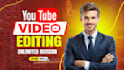 do youtube video editing for top ten faceless, cashcow and tutorial