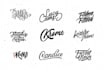create an elegant signature script logo design