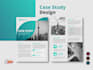 case study design, company flyer or brochure