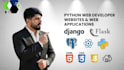 build a professional django web app or website with python