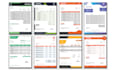 design invoice, excel format, excel file repair