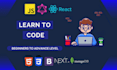 teach, tutor or help you learn HTML, CSS, javascript, react
