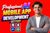 flutterflow flutter mobile app developer android ios app development ai creation