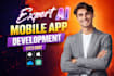 do ai mobile app development ios android ai integration in flutter and ff apps