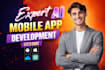 do ai chatbot ai saas app ai agent flutter flutterflow mobile app development