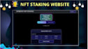 create your nft staking website with referral system