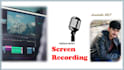 do screen recording tutorial with voice over HD