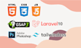 do custom webapps from scrath with laravel and tailwind
