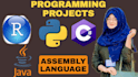 do python java r c programming assembly language projects