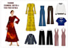 design clothing technical flat sketch, and tech pack design