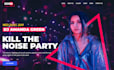 design bar beer website night club lounge website hookah shisha website