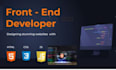 create a responsive website by using html CSS javascript