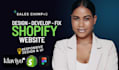 create unique shopify website, shopify dropshipping store ecommerce store design