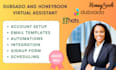 setup honeybook dubsado crm account workflow automation