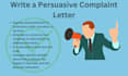 draft a persuasive complaint letter