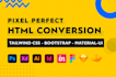 figma to html, tailwind css, xd to html, bootstrap 5