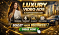create luxury corporate brand film commercial for company