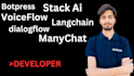 be your ai powered botpress, voiceflow and stack ai chatbot developer
