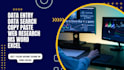 do all types of data entry over ms word or ms excel