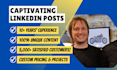 be your linkedin ghostwriter for posts and articles