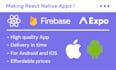 make or your react native and firebase mobile apps ready