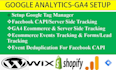 fix or setup ga4 via gtm for ecommerce tracking, server side tracking