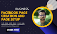 create facebook business page,page setup, fan page create