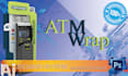 make professional atm machine, vending  machine wrap design
