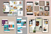 create or recreate anything on canva, social media templates, instagram etc