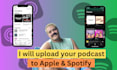 publish and distribute your podcast to spotify, apple, amazon, google podcasts