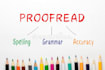 proofread and edit any document within 12 hours