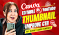 design unique canva youtube thumbnail templates