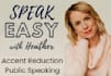 record your speech or business script for practice