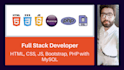 create responsive websites in html css javascript, bootstrap jquery php mysql