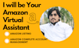 be your expert amazon virtual assistant VA for listings, PPC and more