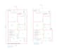 design  2d house plans , architectural drawings in autocad