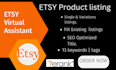 do etsy SEO product listing