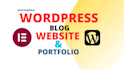 make professional blog website design and development