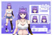 draw custom anime vtuber model ready for rig and stream