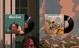 create lofi aesthetic illustration album cover art