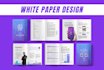 do professional white paper design
