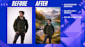 do background removal and object replacement