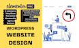 design a wordpress website or ecommerce website or wordpress