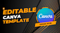 design editable canva pro video and image templates
