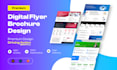 design a flyer, postcard, brochure or poster graphic