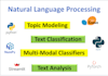 do nlp, topic modeling, ml, dl, ai and sentiment analysis tasks in python